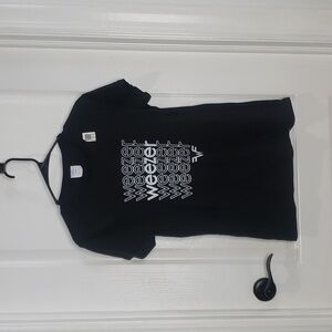 Weezer Band T-Shirt Black Size Small NWT